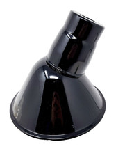 LSI INDUSTRIES 9″ ABOLITE ANGLED REFLECTOR GLOSSY BLACK-AD150 MISSING NECK
