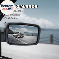 Right Passenger Side Mirror Compatible with 2013-2018 Dodge Ram 1500 2500 3500 M