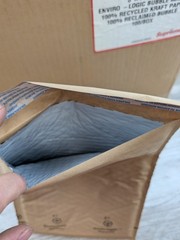 Enviro-logic #1 100% Recycled Kraft Bubble Mailers Envelopes Bags 200 Count