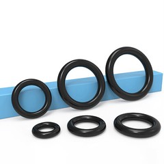 O-Ring Cord Thickness 1.2mm x OD 5mm – 50mm Sealing Rubber Ring Black NBR 70