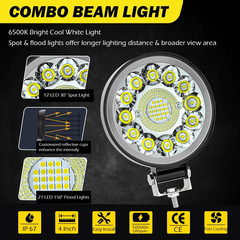 Spot LED work Lamp Assembly Fit CAT Skid loader 289D3 277D 289D 226D 262D3 239D