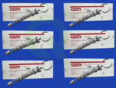 Lot of 6 Pc Hu-Friedy CW Style Dental Anesthetic Aspirating 1.8ml Syringe SYRCW
