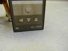 RKC REX-C400 C400FJA3-M*AN Output Relay Range 0-2192 degrees Fahrenheit
