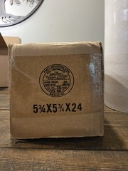 415′ Shamrock Retail Packaging White On White Stripe 24″ Wrapping Paper E301024H