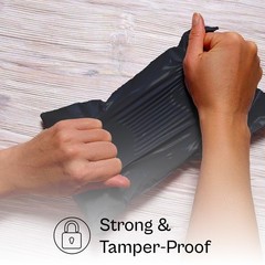 19 x 24 Poly Mailers Shipping Mailing Packging Plastic Envelope Bags Black 200