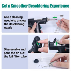 YIHUA 948-II 4 in 1 Soldering Station Desoldering Station Iron Hot Air Gun