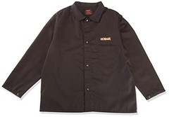 Hobart Welding Jacket, Flame-Retardant Cotton, Black, X-Large, Model# 770569