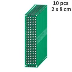 Double Sided Breadboard 2×8 3×7 4×6 5×7 7x9CM Prototyping Board Electronic Kit