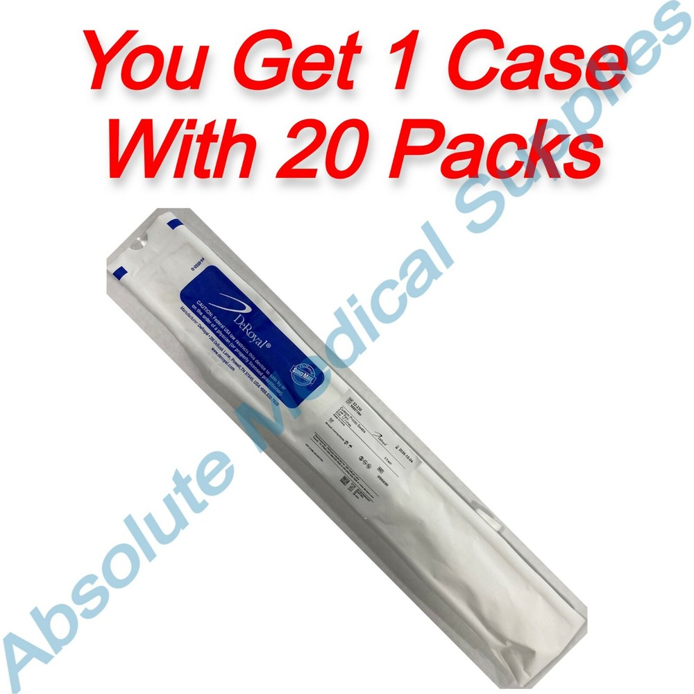 *75-Pack* DeRoyal Custom Procto Swabs 12″ Sterile Single Use 32-230
