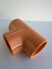 Spears FlameGuard 4201 Tee 2 1/2 x 2 1/2x 2-1/2 in Socket CPVC UL FM
