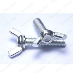 Galvanized Steel Wing Thumb Screws Bolts M4 M5 M6 M8 M10 M12
