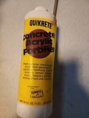 Concrete Acrylic Fortifier,No 861014, Quikrete Companies
