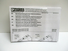 PHOENIX CONTACT, 2981978, PSR-SCP-24VDC/FSP/1X1/1X2, SAFETY RELAY