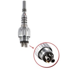 Dental 6 Hole Quick Coupler for KAVO LED Fiber Optic Handpiece MULTIflex LUX