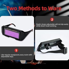 For Welding Welder Glasses Helmet Auto Darkening Solar Mask Goggles Eyes Protect
