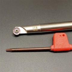 EMR C10-4R10-120 CNC Indexable Round Nose End Mill Holder+10Pcs RPMT08T2MOE R4