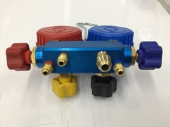 Imperial 644-C 4-Valve Manifold 4-60” Hoses 600 Series Calibration PSI 644C