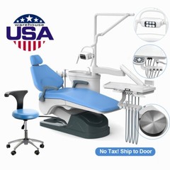 Dental Unit Chair Automatic DC Motor Computer Controlled Hard Leather TJ2688-A1