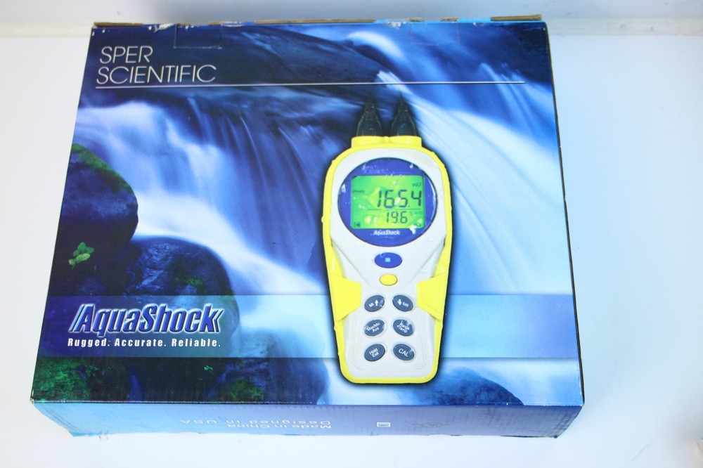 Sper Scientific AquaShock SS-850034K Water Purity Kit B27-E-2 Brand New