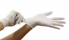 Shamrock Powder Free Examination Latex Gloves 100 PCS Small ,Medium , Large