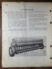 John Deere FB-B Fertilizer Grain Drill Predelivery Inst Manual PDI-M15890M 10/58