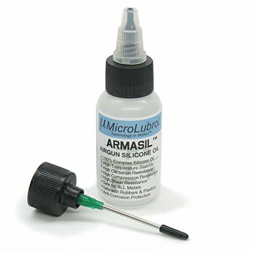 MICROLUBROL ARMASIL™ High-Perf 100% Silicone Oil for Airsoft Airgun Air Gun 1 oz