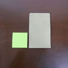 New Flat Brown Kraft QuickQlick™ Mylar Bags Pouches Different Sizes