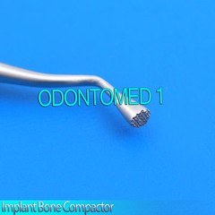 Bone Compactor Packer Dental 6mm,3.5mm Double Ended Stainless Steel