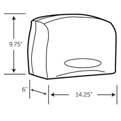 Kimberly-Clark Professional 09602 Essential™ Coreless Jumbo Roll Toilet Paper