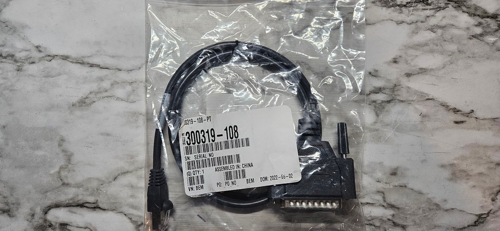 MICROS/Oracle Printer Cable RJ45 to DB25 Epson Printer CEPS-RJ4525D-3 WS4, 5, 6.