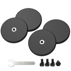 Strong 4-Piece Mounting Magnets – 30LBS Power with Water-Repellent Coating