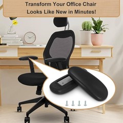 Office Chair Armrest Pads Replacement Fits Univeral Desk Chair Arms with Moun…