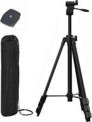Durable Lightweight Tripod (55 Inches) with Quick Release for Laser Applications