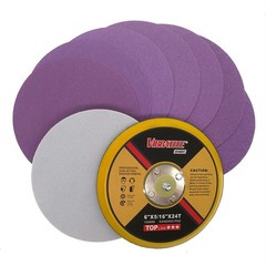 150mm Wet and Dry Sanding Discs 6 inch Sandpaper Hook and Loop Pads Grit 60-1000
