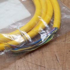 Turck CKM 19-19-2/S101 4121M Cordset, U-04748, 150V, 9A (3), 2A (16) – NEW