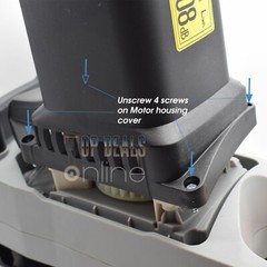 Original Titan TTL758CHN Chainsaw Carbon Brushes or Holders 240v 2000w