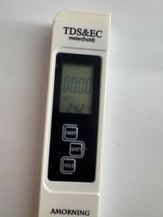 TDS&EC Portable TDS/EC Water Quality Tester Meter with Hold Function WORKS