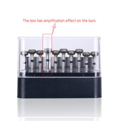 10pcs/pk Dental FG Diamond Burs WR-13S Circular Wheel For High Speed Handpiece