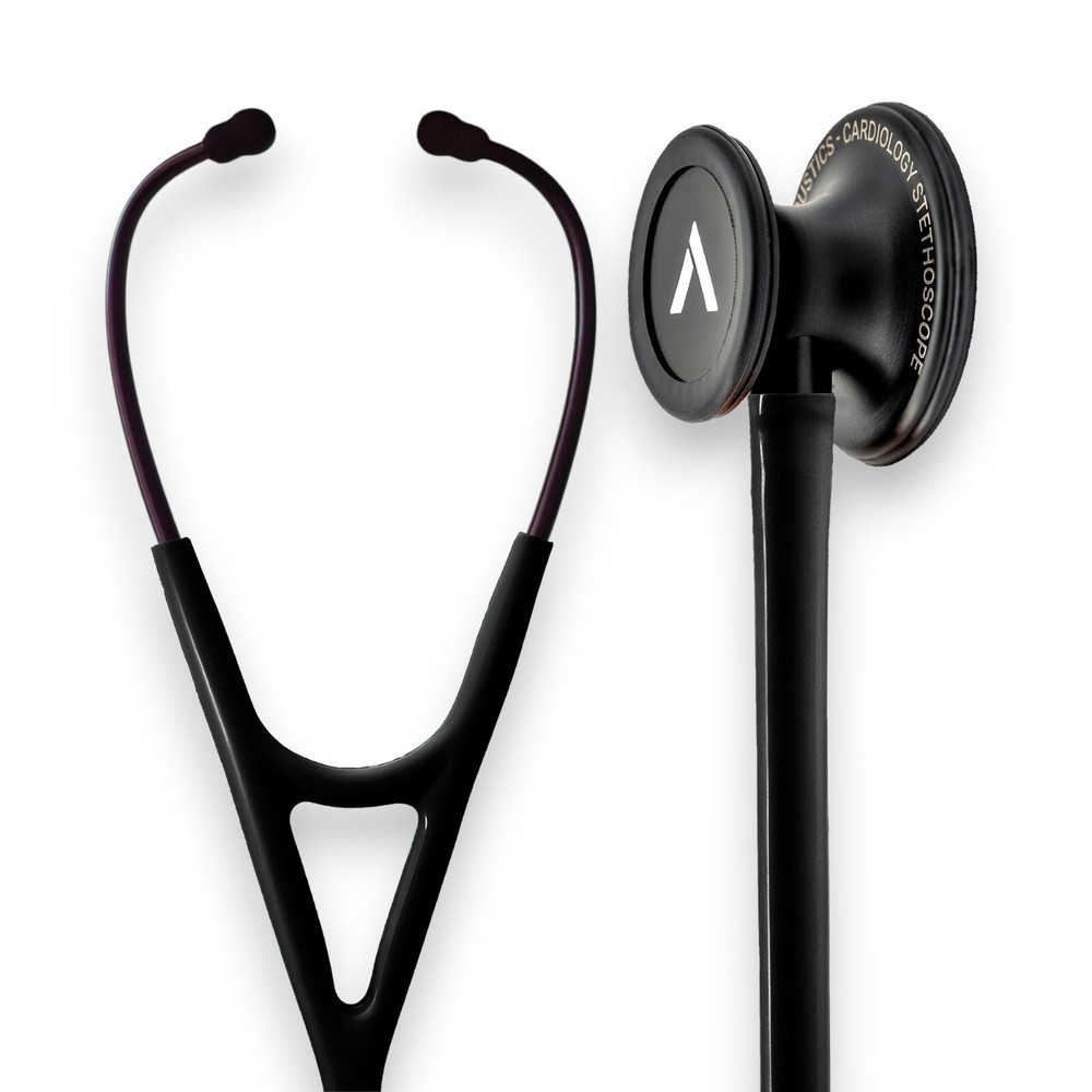 Apex Cardiology Stethoscope – Limited Edition | Lifetime Warranty | Black Steel