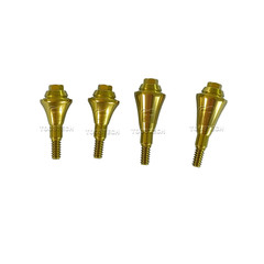 6pcs Multi unit straight abutment MU Abutment fits Megagen Blue diamond NC D4.8