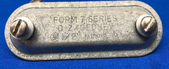 OZ GEDNEY 1/2″ CLIP ON CONDUIT BODY COVERS 170 BOX OF 20