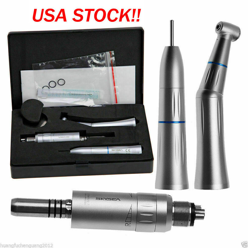 Dental Low Speed Contra Angle/Straight/Air Motor Handpiece Inner Water Kit 4Hole