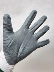 6 Pairs – PIP 34-800 MaxiFoam G-Tek Premium Nitrile Foam Coated Gloves Size: Med