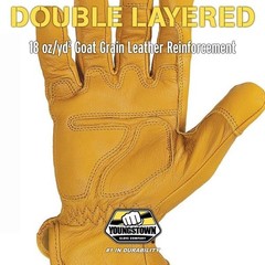 Youngstown Glove Co 12-3265-60-Xl Arc Flash Gloves, Goat Grain Leather, Slip-On