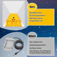Starlink Mini Battery Adapter for De.Walt 20V/60V Series Batteries, Starlink …