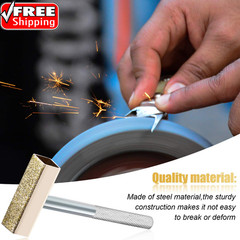 3 Pieces Grinding Wheel Dresser Tool Diamond Stone Grinding Dresser Tool with Fl