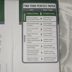 Boise X-9 Multi-Use Copy Paper White 8.5 x 14 in 20lb 92 Bright 500 Sheets