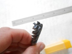 NEW SANDVIK 3/8″ DIA. X 1-1/2″ LOC X 3-1/2″ L X .060″ CR. 5FL CC CARBIDE ENDMILL