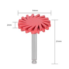 AZDENT Dental Composite Diamond Polishing Burs Disc Coarse/Medium/Fine RA 2.35mm