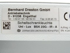 Bernhard Dreston GmbH Uni-Lux BSK 23G – IR – A control cabinet light BSK23G-IR-A